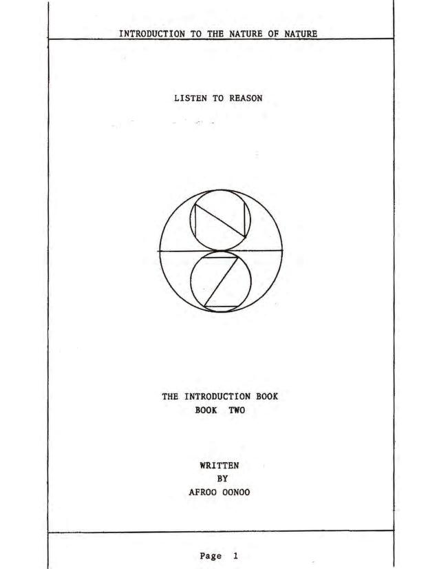 58598435 Introduction To The Nature Of Nature Book Two : MALACHI YORK :  Free Download, Borrow, and Streaming : Internet Archive